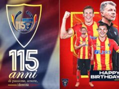 Passione, Amore, Identità: oggi si celebrano i 115 di calcio a Lecce