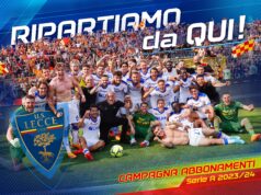 Prezzi invariati per la campagna abbonamenti dell’U.S. Lecce