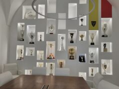 La nuova sala trofei dell’U.S. Lecce