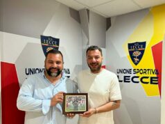 L’U.S. Lecce in campo per sostenere “Un cuore che batte”