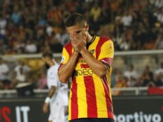 Scontro di gioco, Krstović esce malconcio dal campo