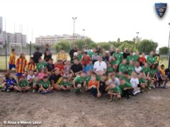 L’U.S. Lecce all’inaugurazione del campetto sportivo “San Giovanni Battista”