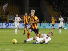 Tegola Lecce, Almqvist fermo anche oggi