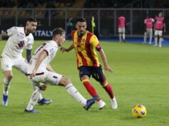 Lecce, Sansone di nuovo in gruppo