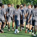 Primavera Lecce in allenamento
