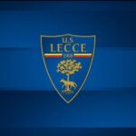 logo Lecce sfondo blu