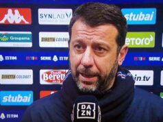 POST MATCH/ D’Aversa: “Puniti da episodi e su Piccoli rigore non fischiato”