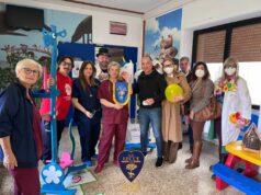 Il club “Nociglia Giallorossa 1908” e US Lecce Love insieme per il reparto di Oncologia Pediatrica di Galatina