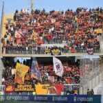 tifosi della Roma a Lecce