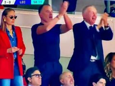 Sviste arbitrali, la dirigenza del Lecce abbandona la tribuna a San Siro Milan-Lecce 3-0 - arbitro Massimi