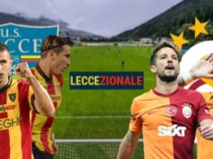Galatasaray-Lecce 2-1, arriva la prima sconfitta per i ragazzi di Gotti