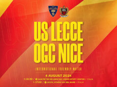 Lecce-Nizza: in tv niente diretta, gara in differita su TeleRama oggi alle 21