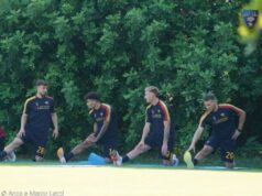 Primo giorno di lavoro per il gruppo 1 del Lecce