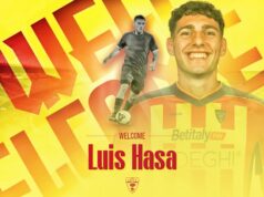 UFFICIALE/ Luis Hasa al Lecce a titolo definitivo