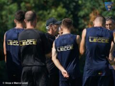 Il Lecce riprende la preparazione in vista del Cagliari