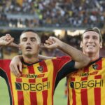 esultanza Krstovic e Baschirotto vs Cagliari