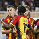 esultanza Dorgue Lecce vs Parma