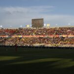 Tribuna Est in Lecce-Sassuolo 0-2 Coppa Italia