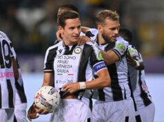 4^ giornata di Serie A: Udinese primo in classifica in solitaria