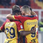 esultanza Lecce vs Verona