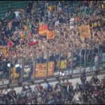 tifosi del Lecce a San Siro