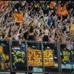 Ultrà Lecce a San Siro