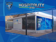 Nuova Sala Hospitality allo Stadio “Via del Mare”