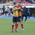 esultanza Tete Morente e Pierotti