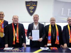 Iniziative a sfondo sociale, intesa tra U.S. Lecce e Caritas Diocesana