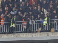 Esultano al quarto gol dell’Inter: tensioni in Tribuna Centrale e nei Distinti