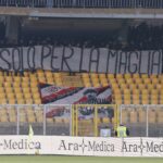 tifosi Milan a Lecce