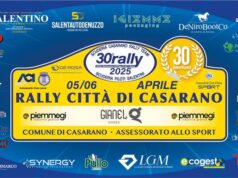 Il Rally Città di Casarano compie trent’anni