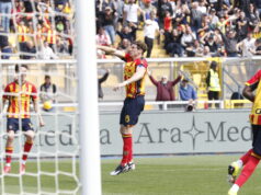 Il saluto di Baschirotto: “Lecce, mi hai permesso di realizzare il sogno di ogni giocatore”