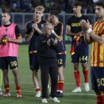 applausi Lecce dottore Congedo Lecce-Napoli 0-1