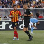 Pierotti e arbitro Massa