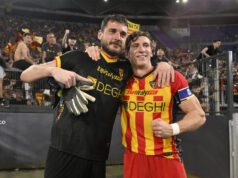 Falcone, il saluto a Baschirotto: “Capitano esemplare e persona eccezionale, ti meriti il meglio”