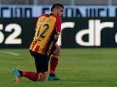 Guilbert polemico sotto il post del Lecce dei nuovi numeri di maglia, dove non figura il suo