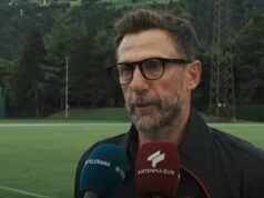 Di Francesco: “Contento della disponibilità dei ragazzi. Ndaba è sveglio, sta assimilando velocemente”