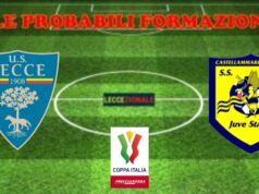 Lecce-Juve Stabia, le probabili formazioni