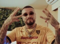 Guè al Sottosopra Fest di Gallipoli: sul palco con la nuova maglia del Lecce