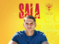 UFFICIALE/ Il centrocampista Alex Sala firma un 3+2 per il Lecce