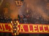 Trasferta vietata, gli Ultrà Lecce caricano la squadra
