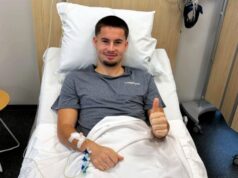 Berisha operato in Finlandia: intervento ok