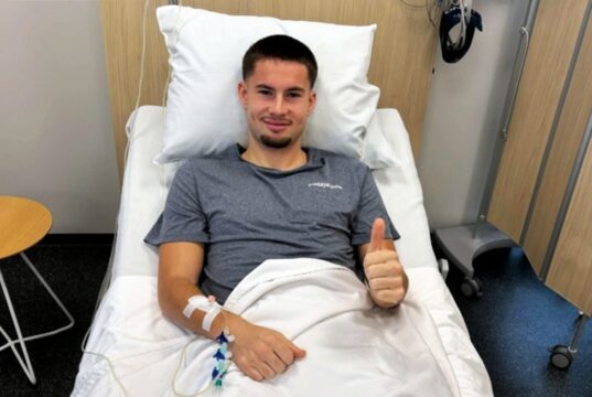 Berisha operato in Finlandia: intervento ok