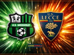 Ecco l’11 del Lecce che sfida il Sassuolo