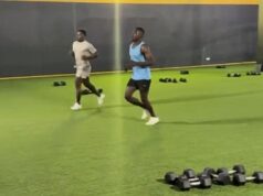 Dov’è Banda? Si allena in palestra…