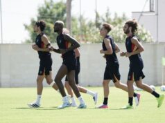 Lecce, domani seduta di rifinitura e partenza per Venezia