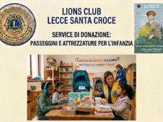 Il Lions Club Santa Croce dona materiale per l’infanzia all’Associazione Culturale della Guinea di Monteroni