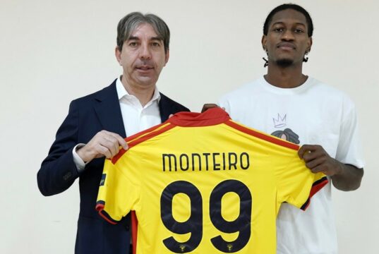 Monteiro: “A Lecce con mentalità vincente”