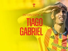 Tiago Gabriel: “Io e la mia famiglia siamo felici di essere a Lecce”